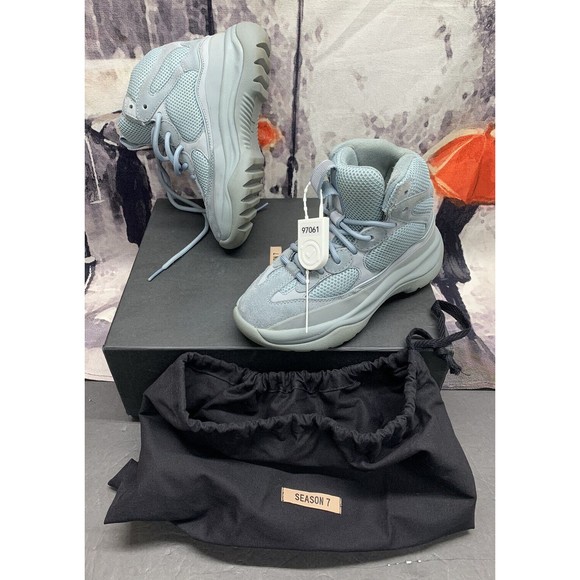 Yeezy Season 7 Desert Boot Women’s Size 5 Tonal Sole YZ7WF7003.202 House Blue